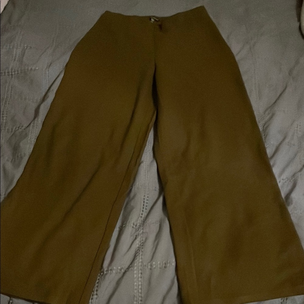 Eileen Fisher Olive Trousers